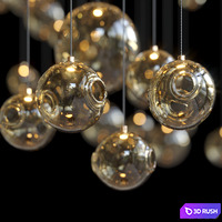 Light composition Vargov® Design - LC0221 3D Model Corona