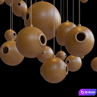 Light composition Vargov® Design - LC0221 3D Model Corona