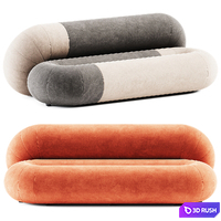 Loop Sofa by Sancal 3D Model Corona