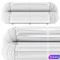 Loop Sofa by Sancal 3D Model Corona