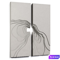 Wall decor 16 3D Model Vray, Corona