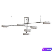 Ceiling chandelier LED Rapis 07647-6,20(4000k)-53455 3D Model Corona