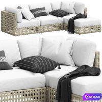 Globewest Marina Sofa 3D Model Vray