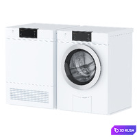 V-Zug AdoraWash and AdoraDry V6000 washer and dryer 3D Model Corona