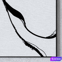 Set of large wall paintings 2467 3D Model Vray, Corona