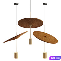 CALMA Pendant Lamp by Luxcambra 3D Model Corona