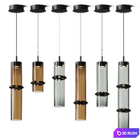 Brokis Bamboo Forest Pendant Lamps 3D Model Vray, Corona