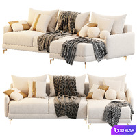Archi Sofa by Skdesign, sofas 3D Model Corona