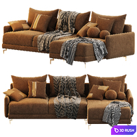 Archi Sofa by Skdesign, sofas 3D Model Corona