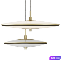 Nordlux Design For The People - Blanche Pendant 3D Model Vray, Corona