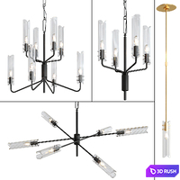 CASORIA pendant lamp collection 3D Model Vray