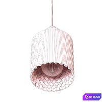 Nordlux Hollywood Amber 3D Model Vray