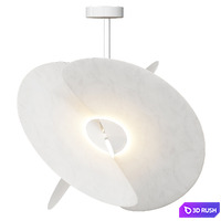 Luceplan Levante Lamp 3D Model Vray
