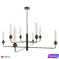 SENSEI L Chandelier 3D Model Corona