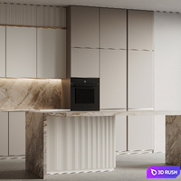 Kitchen 27 3D Model Corona