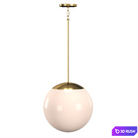 OPALINE PENDANT 3D Model Vray, Corona