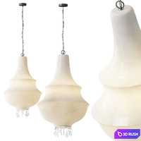 Lady D Pendant Light 3D Model Vray