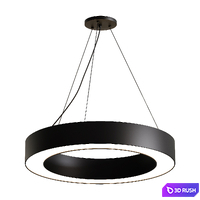 Pendant Chandelier Langxin Residential Pendant Light LX-PL-02129 3D Model Corona