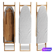 Ironing board Factuure 3D Model Corona
