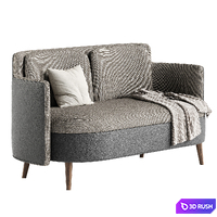 SOFA ROUTE 3D Model Corona