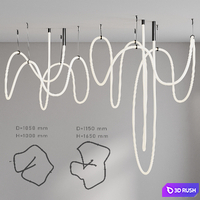 Freelight PDNT (sweep is open) by Centersvet 3D Model Vray, Corona