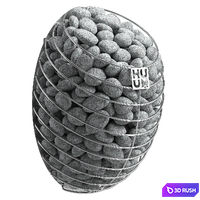 Drop Sauna Heater by HUUM 3D Model Vray, Corona
