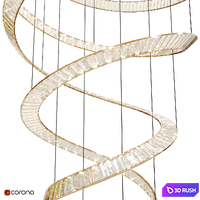 BERTOLDA SPIRAL 3D Model Corona
