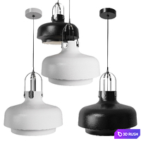 Chandelier Copenhagen M 3D Model Corona