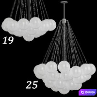 Cloud Chandelier By Apparatusstudio 3D Model Corona