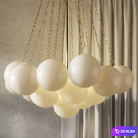Cloud Chandelier By Apparatusstudio 3D Model Corona