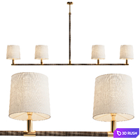 Holden Linear Pendant 3D Model Corona