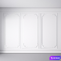 Wall molding euroclassic 3D Model Corona