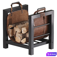 Fireplace set 3D Model Vray, Corona