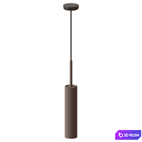 Tubulaire Pendant Lamp 3D Model Corona