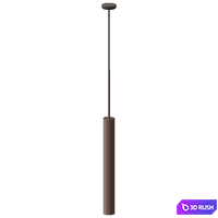 Tubulaire Pendant Lamp 3D Model Corona