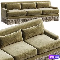 Sofa Yves by Baker furniture 3D Model Corona