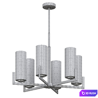 Chandelier Fortano by maytoni 3D Model Corona