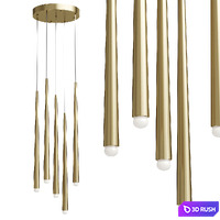 Pendant lamp Cascade by maytoni 3D Model Corona