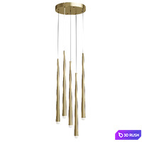 Pendant lamp Cascade by maytoni 3D Model Corona