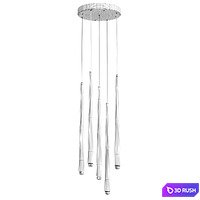 Pendant lamp Cascade by maytoni 3D Model Corona
