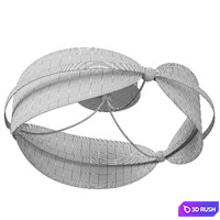 Ceiling lamp Breeze by maytoni 3D Model Corona