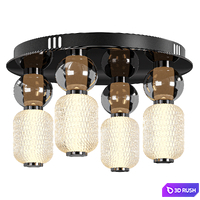 Ceiling lamp Drop by maytoni 3D Model Corona