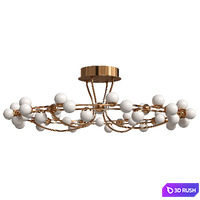 Ceiling lamp Tessara by maytoni 3D Model Corona