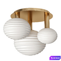 Ceiling lamp Reels by maytoni 3D Model Corona