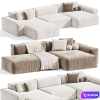 MODO Modular Sofa By Beds 3D Model Corona