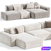 MODO Modular Sofa By Beds 3D Model Corona