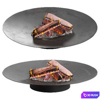 Brazier Attila 3D Model Corona