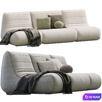 Saparella Sofa Outdoor 3D Model Corona