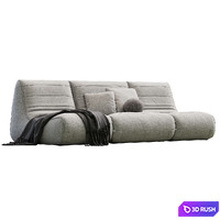 Saparella Sofa Outdoor 3D Model Corona