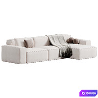 Sofa Davis By Lavsit, Sofa Davis 3D Model Corona